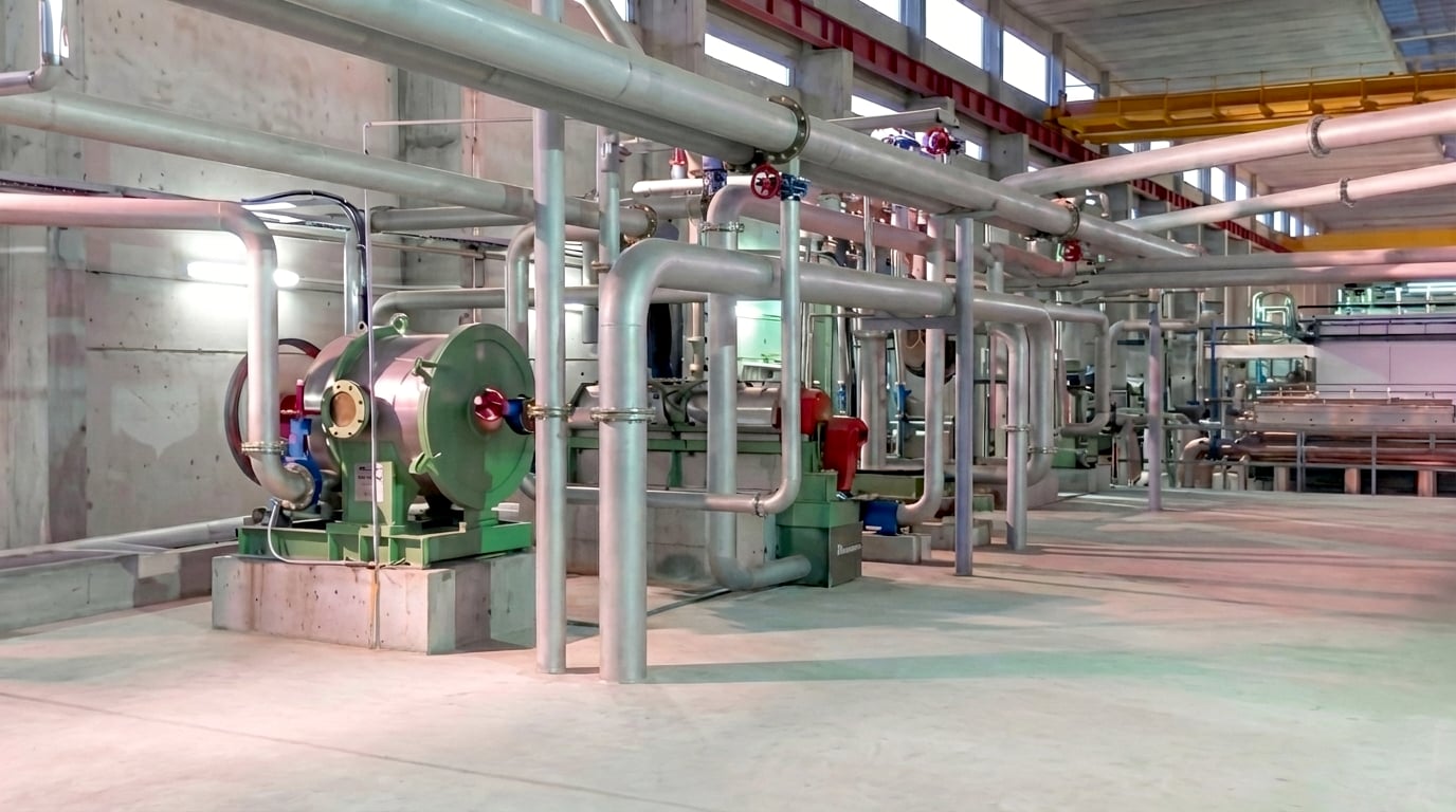 Turbo Separator TS Live Installation at Paper Mill